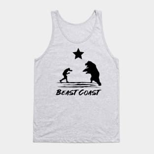 Beast Coast California Republic Bear Tank Top